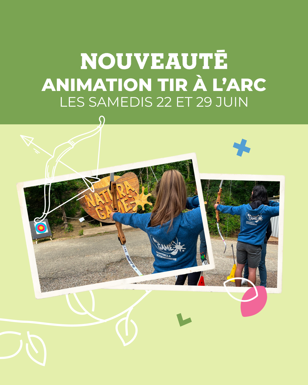 Animation Tir à l&rsquo;arc-1 NATURA GAME